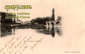 Mouy Sur Seine (Seine-et-Marne) - Vue de Bray