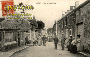 Nandy (Seine-et-Marne) - La Grande-Rue