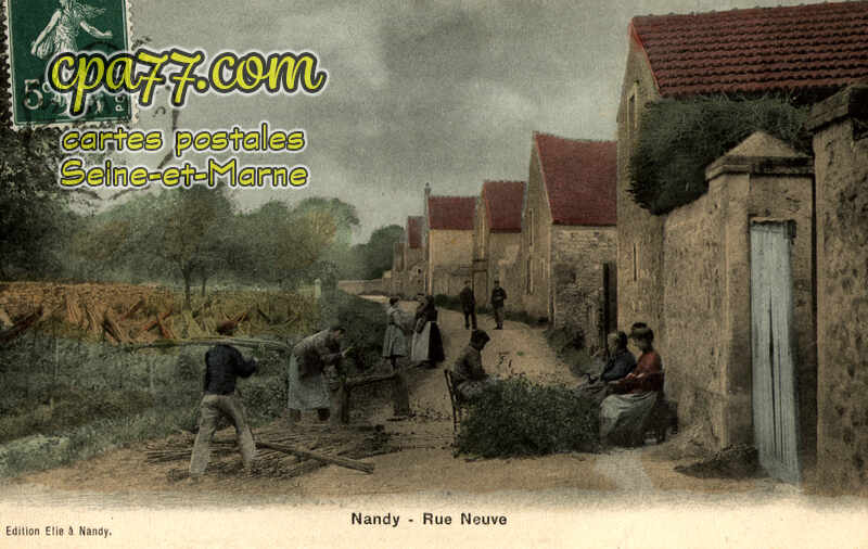 Nandy (Seine-et-Marne) - Rue Neuve