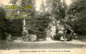 Nandy (Seine-et-Marne) - La Grotte de la Grange