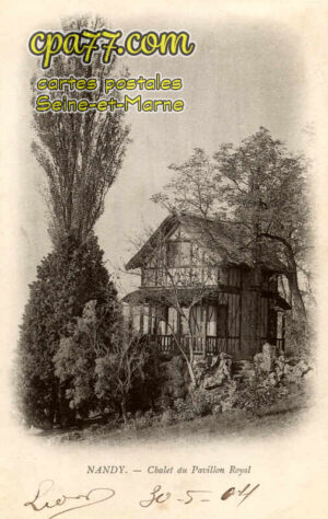 Nandy (Seine-et-Marne) - Chalet du Pavillon Royal
