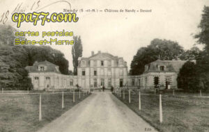 Nandy (Seine-et-Marne) - Château de Nandy (Devant)