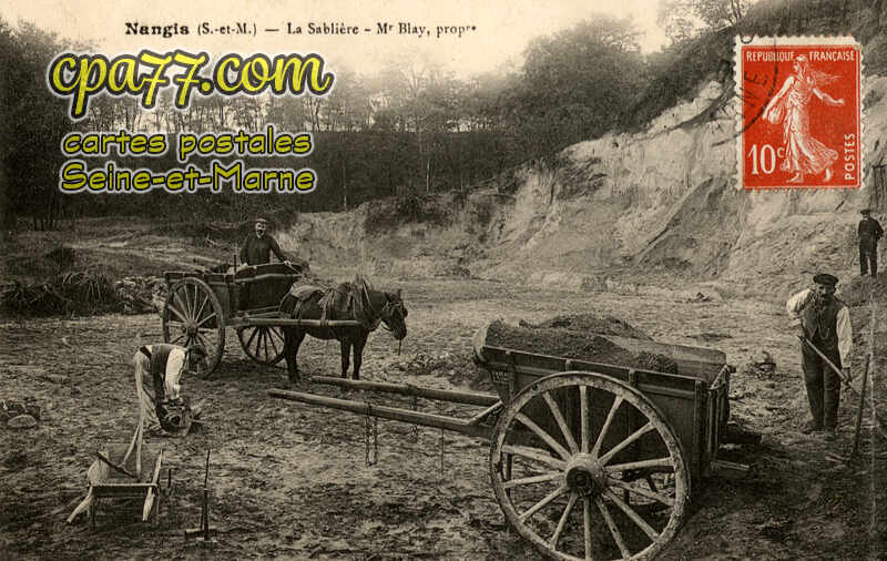 Nangis (Seine-et-Marne) - La Sablière – Mr Blay, propr.