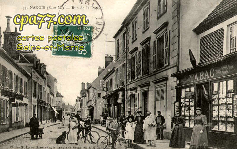 Nangis (Seine-et-Marne) - Rue de la Poterie