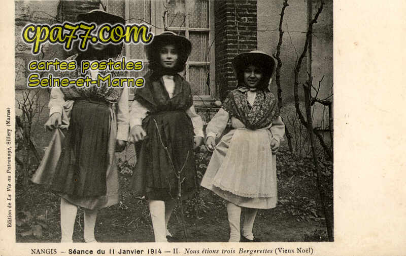 Nangis (Seine-et-Marne) - Séance du 11 Janvier 1914 – II. Les Sabots du Diable (Principaux personnages)