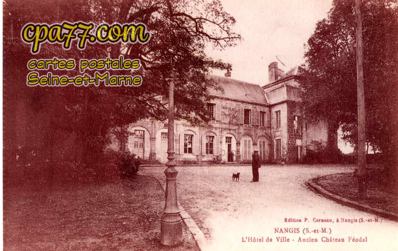 Nangis (Seine-et-Marne) - L&rsquo;Hôtel de Ville – Ancien Château Féodal