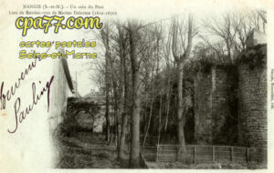 Nangis (Seine-et-Marne) - Un coin du Parc – Lieu de Rendez-vous de Marion Delorme (1612-1650)