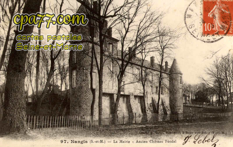 Nangis (Seine-et-Marne) - La Mairie – Ancien Château Féodal