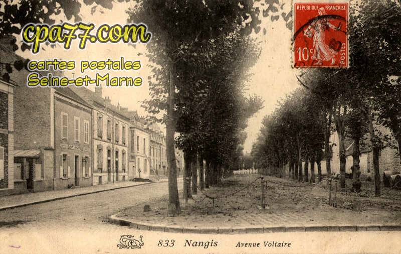 Nangis (Seine-et-Marne) - Avenue Voltaire