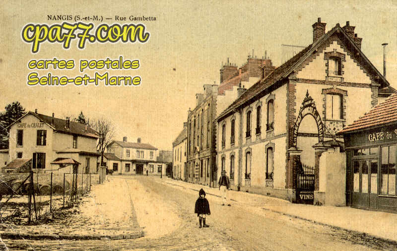 Nangis (Seine-et-Marne) - Rue Gambetta