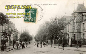 Nangis (Seine-et-Marne) - Avenue de la Gare