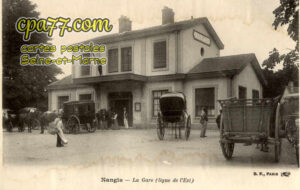 Nangis (Seine-et-Marne) - La Gare (ligne de l&rsquo;Est)