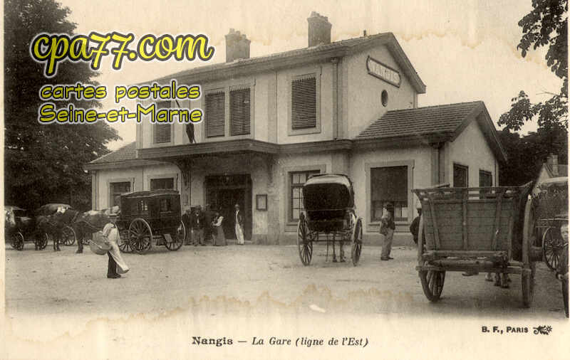 Nangis (Seine-et-Marne) - La Gare (ligne de l&rsquo;Est)
