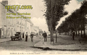 Nangis (Seine-et-Marne) - L&rsquo;Avenue Voltaire