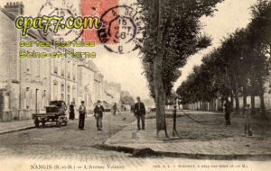 Nangis (Seine-et-Marne) - L&rsquo;Avenue Voltaire