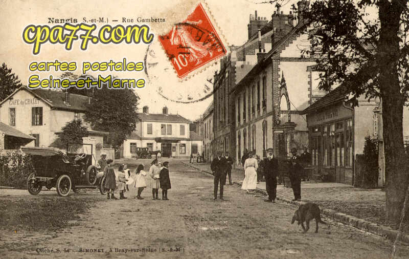 Nangis (Seine-et-Marne) - Rue Gambetta