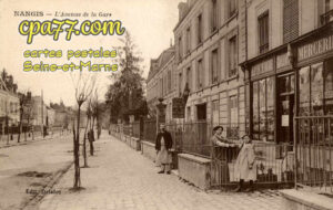 Nangis (Seine-et-Marne) - L&rsquo;Avenue de la Gare