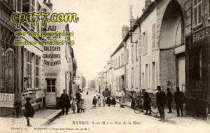 Nangis (Seine-et-Marne) - Rue de la Gare