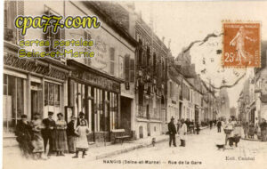 Nangis (Seine-et-Marne) - Rue de la Gare