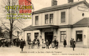 Nangis (Seine-et-Marne) - La Gare – Sortie des Voyageurs