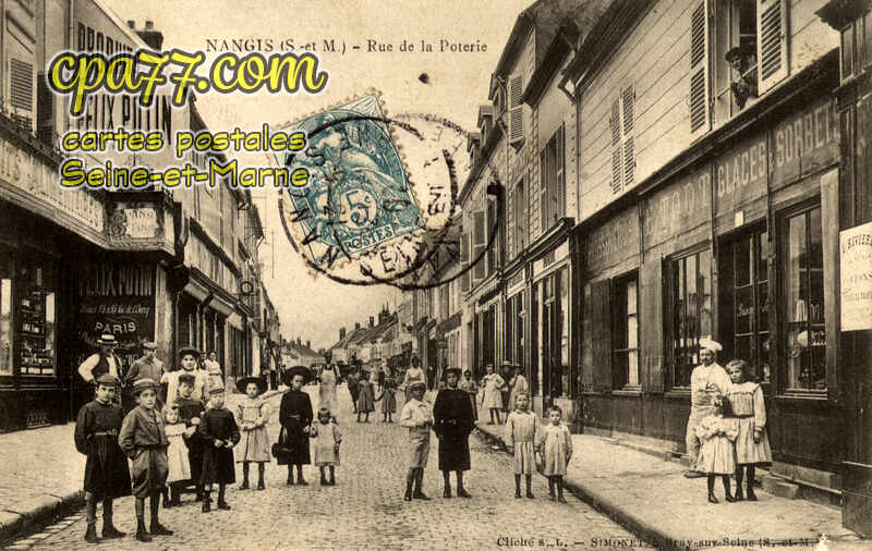 Nangis (Seine-et-Marne) - Rue de la Poterie
