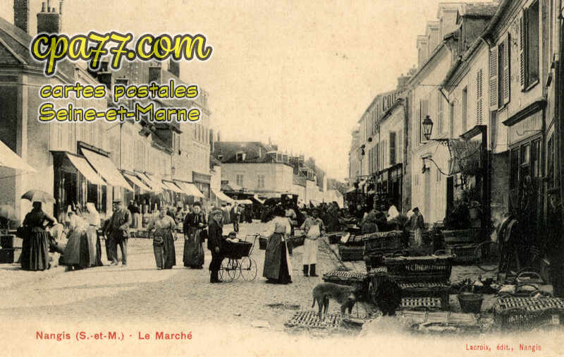 Nangis (Seine-et-Marne) - Le Marché