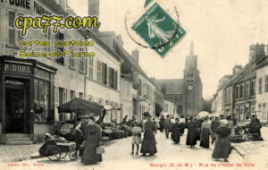 Nangis (Seine-et-Marne) - Rue de l&rsquo;Hôtel de Ville