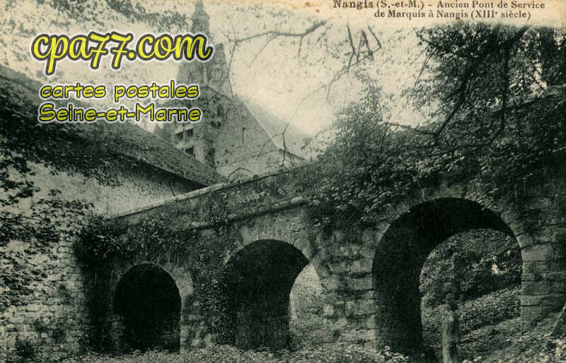 Nangis (Seine-et-Marne) - Ancien Pont de Service de Marquis (XVIIIe siècle)