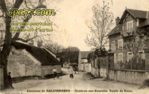 Nanteau Sur Essonne (Seine-et-Marne) - Environs de Malesherbes – Nanteau sur-Essonne. Route de Bune