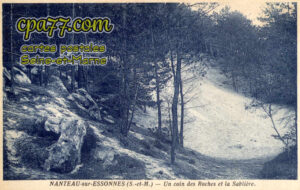 Nanteau Sur Essonne (Seine-et-Marne) - Un coin des Roches et la Sablière