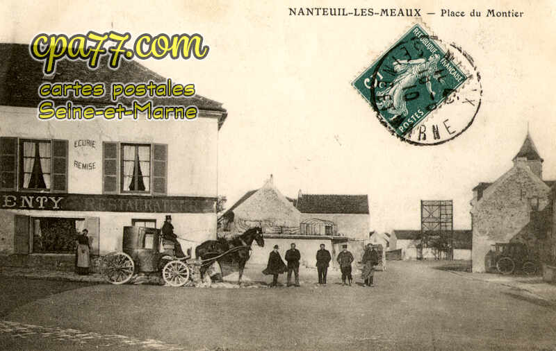 Nanteuil Lès Meaux (Seine-et-Marne) - Place du Montier