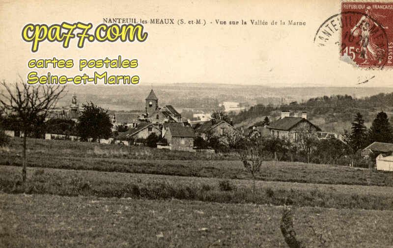 Nanteuil Lès Meaux (Seine-et-Marne) - Vue sur la Vallée de la Marne