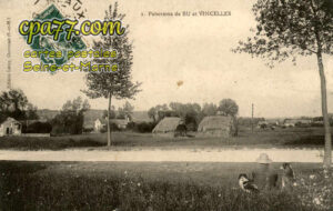 Nanteuil Lès Meaux (Seine-et-Marne) - Panorama de Bu et Vincelles