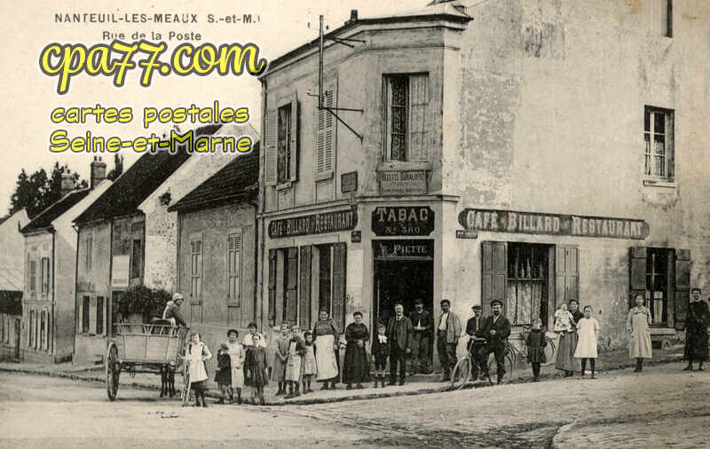 Nanteuil Lès Meaux (Seine-et-Marne) - Rue de la Poste
