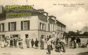 Nanteuil Lès Meaux (Seine-et-Marne) - Place du Montier