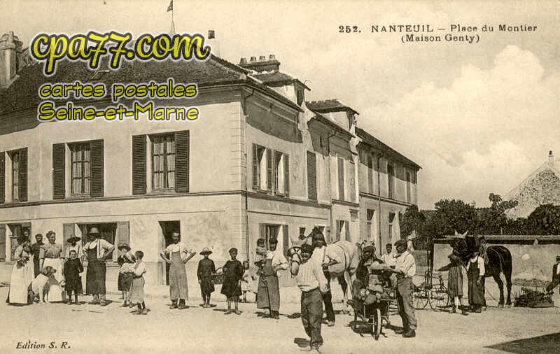 Nanteuil Lès Meaux (Seine-et-Marne) - Place du Montier