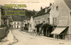 Nanteuil Sur Marne (Seine-et-Marne) - Entrée du Pays