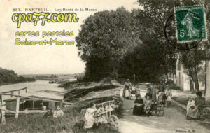 Nanteuil Sur Marne (Seine-et-Marne) - Les Bords de la Marne (Bateau Lavoir)