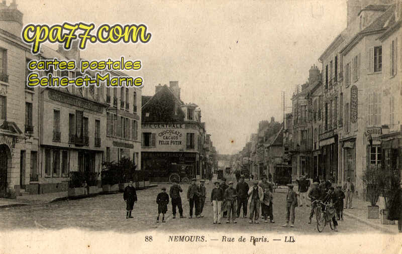 Nemours (Seine-et-Marne) - Rue de Paris