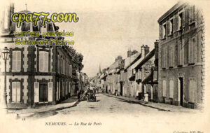 Nemours (Seine-et-Marne) - La Rue de Paris
