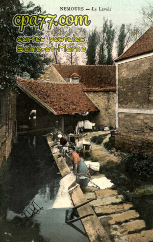 Nemours (Seine-et-Marne) - Le Lavoir
