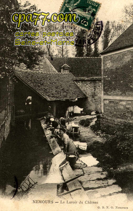 Nemours (Seine-et-Marne) - Le Lavoir du Château