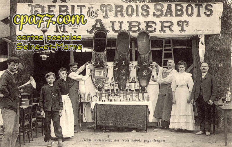 Nemours (Seine-et-Marne) - Débit des trois sabots