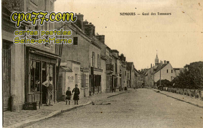 Nemours (Seine-et-Marne) - Quai des Tanneurs