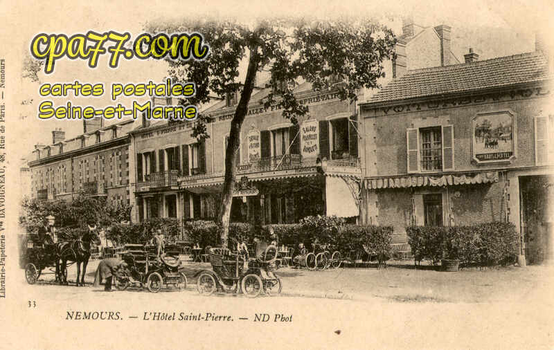Nemours (Seine-et-Marne) - L&rsquo;Hôtel Saint-Pierre