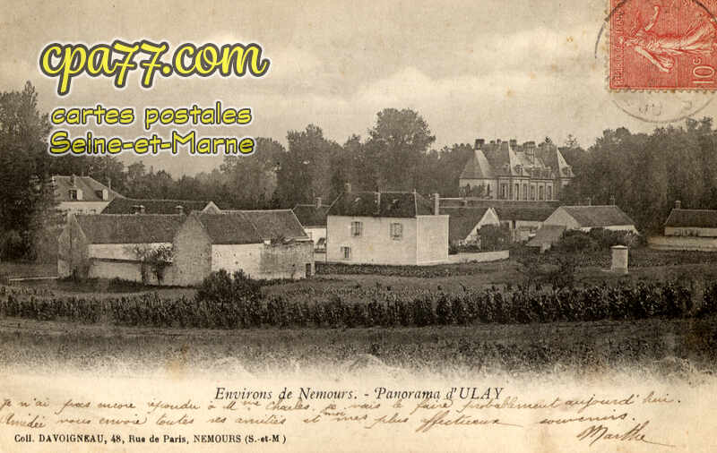 Nemours (Seine-et-Marne) - Environs de Nemours – Panorama d&rsquo;Ulay