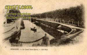 Nemours (Seine-et-Marne) - Le Canal Saint-Pierre