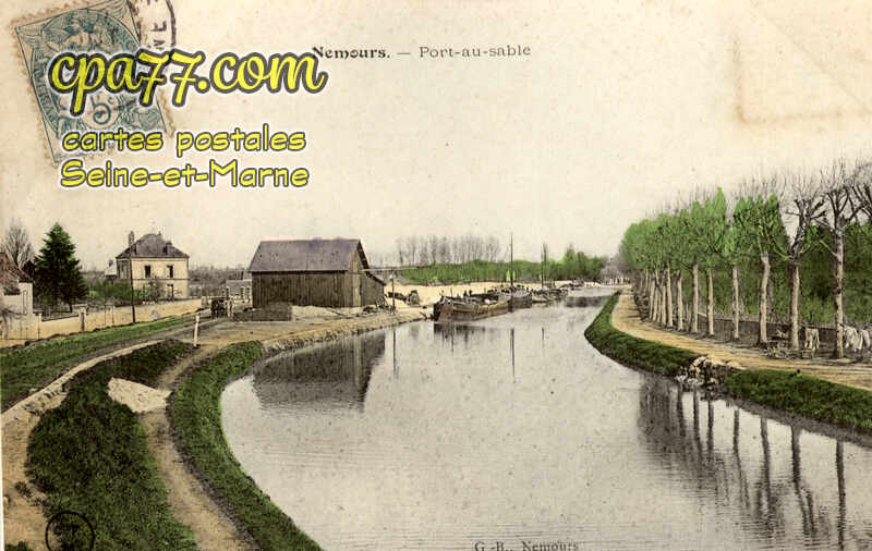 Nemours (Seine-et-Marne) - Port-au-sable