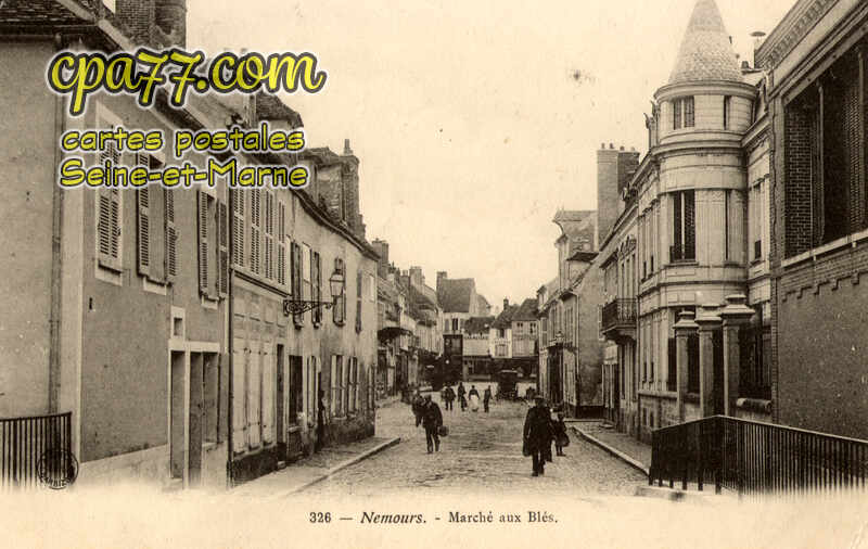 Nemours (Seine-et-Marne) - Marché aux Blés