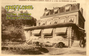 Nemours (Seine-et-Marne) - Hostellerie de Pierre-le-Sault, route n°7, 3km de Nemours (S.-et-M.)